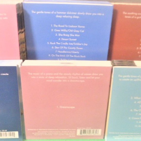 BK27 6x RELAXATION MUSIC Cd's Plaque Relax Therapy Body & Soul Raindance Piano - Picture 4 of 12